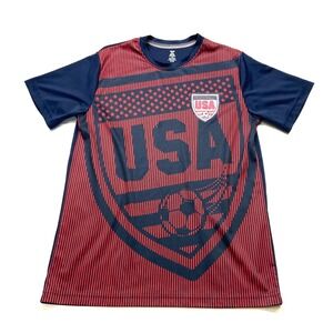 Striker Jersey Men's Medium Multicolor United States National Soccer Football